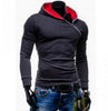 Fashion Side Zip Up Hooded Jacket